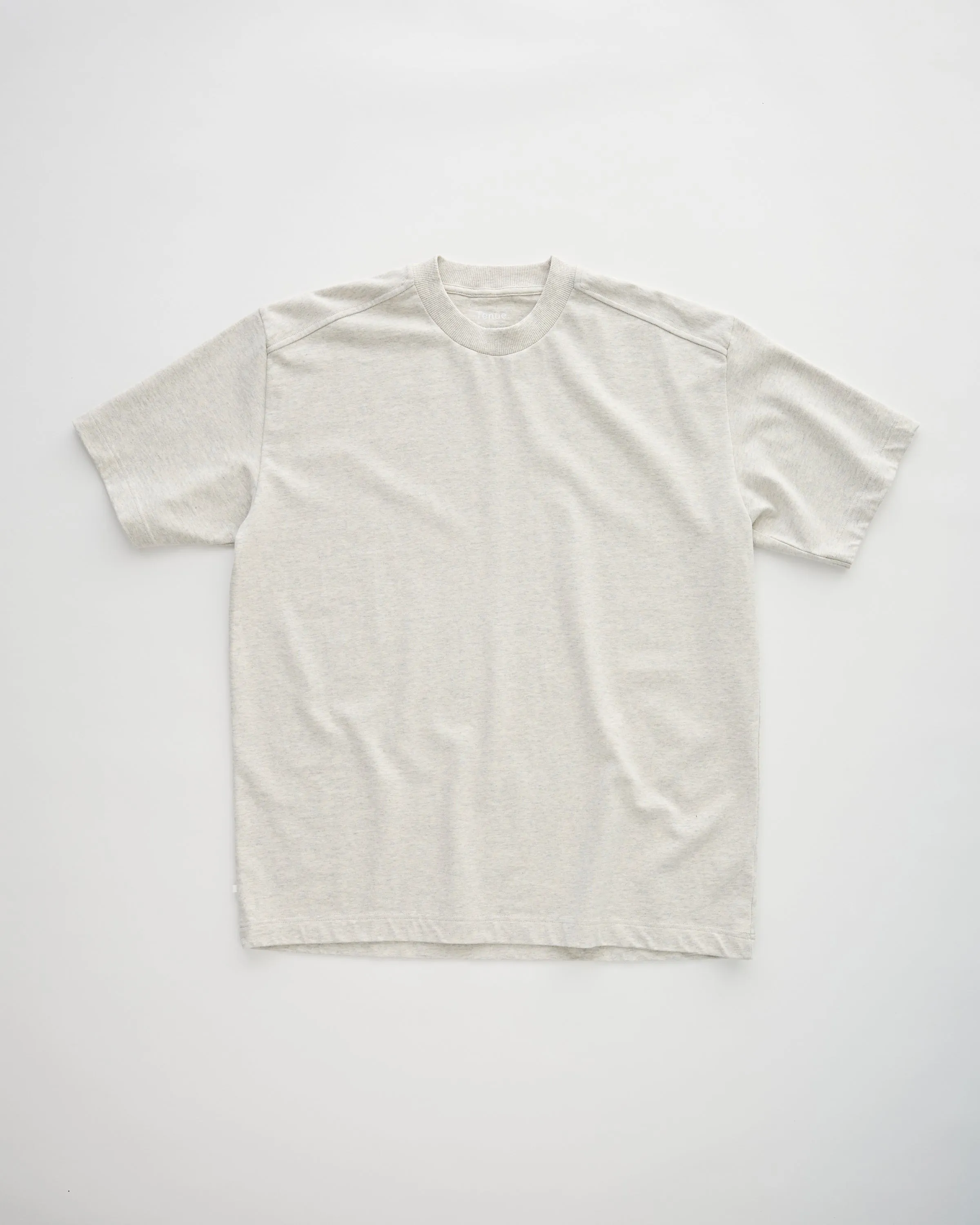 Bruce T-Shirt Oat Melange