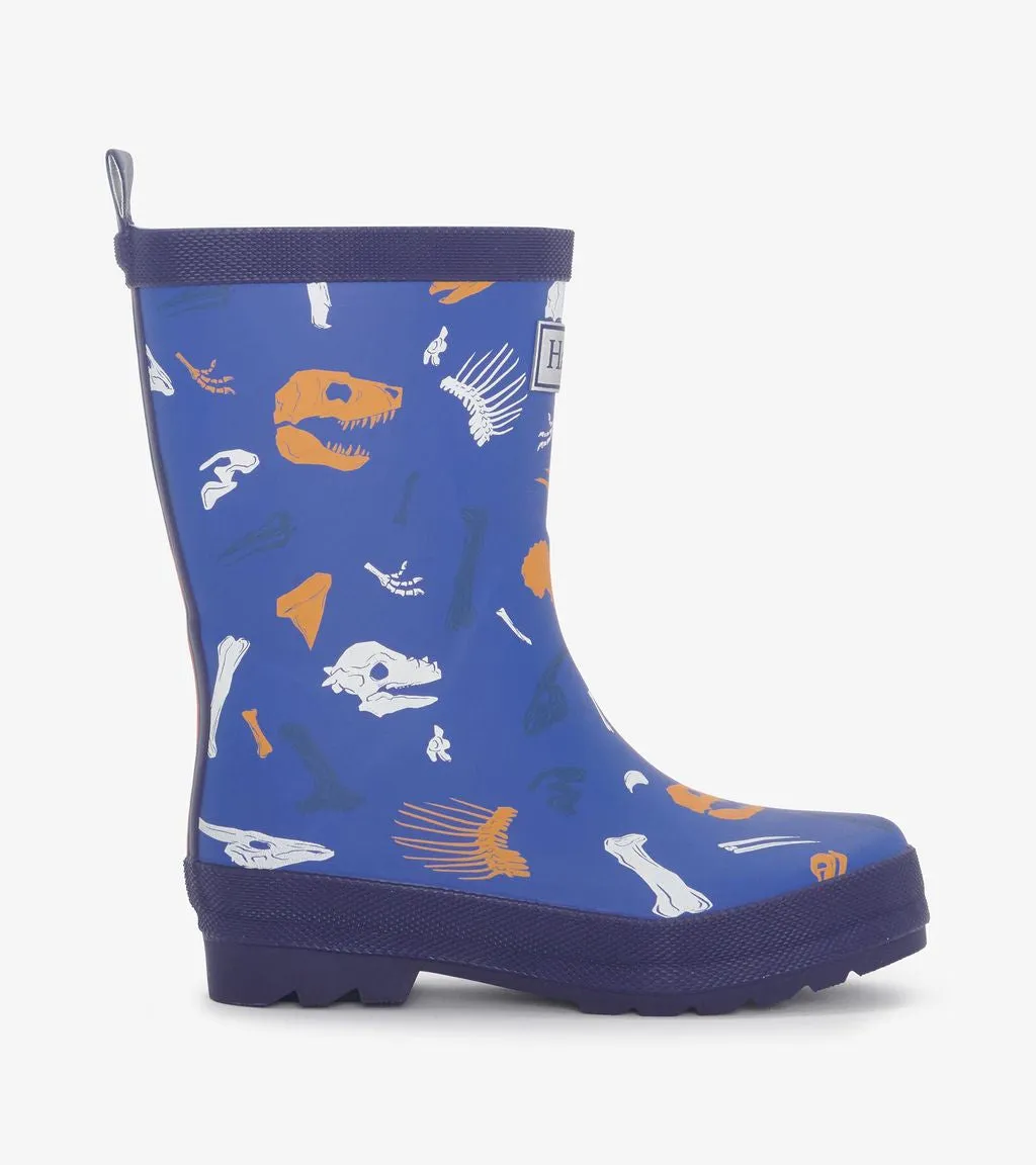 Hatley Dino Fossils Wellingtons F24dfk1367
