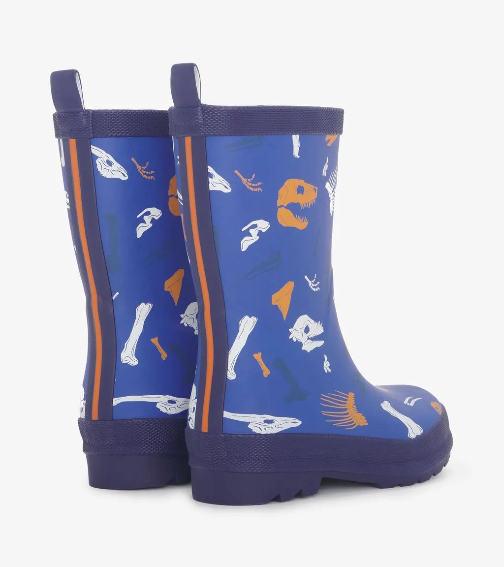 Hatley Dino Fossils Wellingtons F24dfk1367