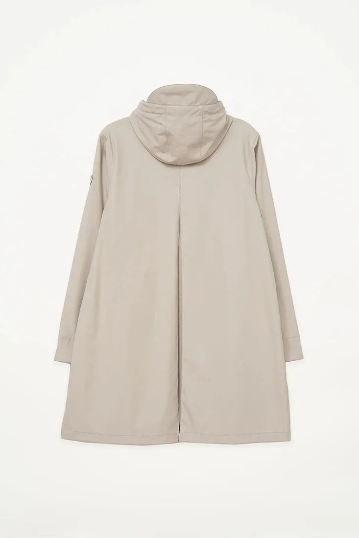 Tanta Nuovola Raincoat Stone Grey