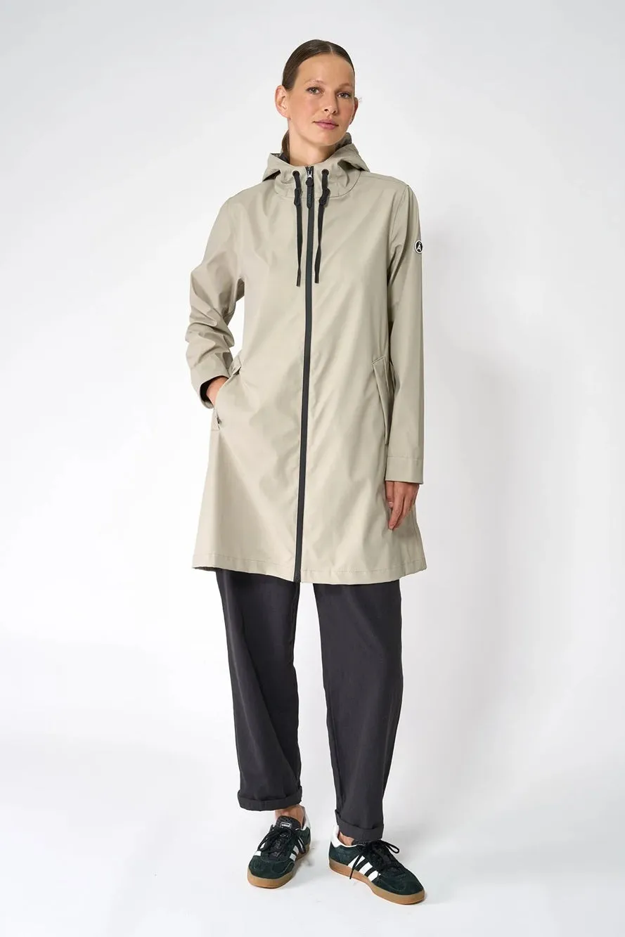 Tanta Nuovola Raincoat Stone Grey